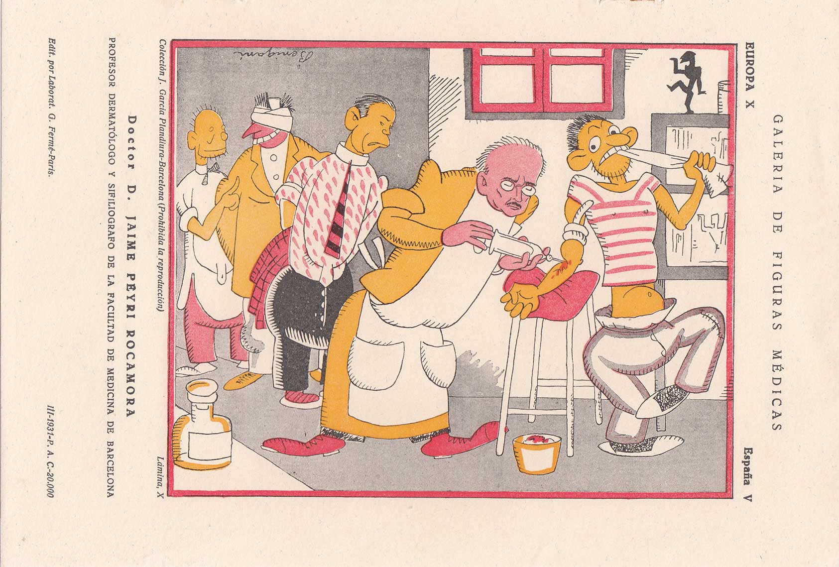 Caricatura de Jaime Peyri Rocamora