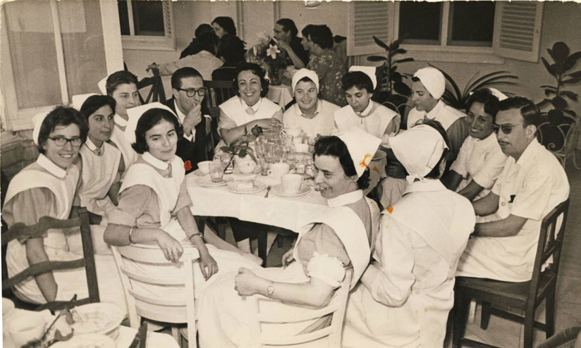 Enfermera. Antiguo Hospital Sanjurjo (Valencia) 1960