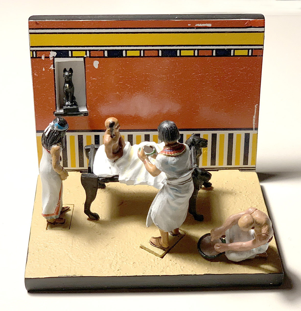 Escena medicina Egipto faraónico