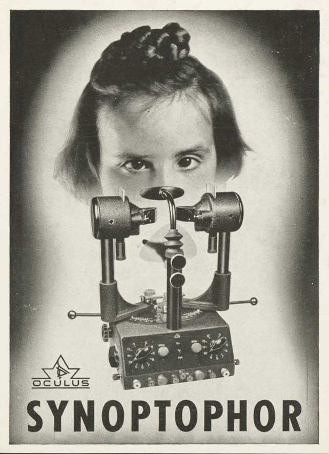 Publicidad Synoptophor Oculus