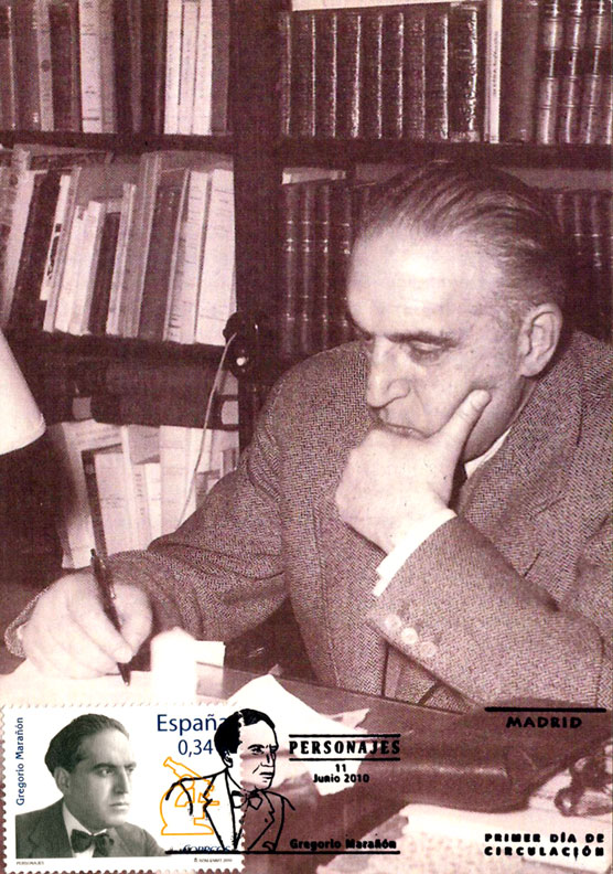 Tarjeta máxima Gregorio Marañón