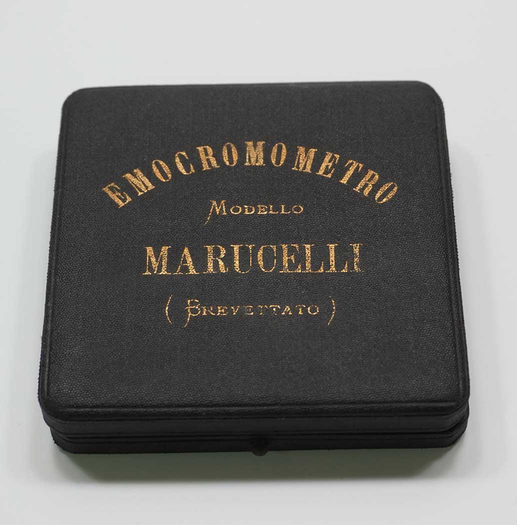 Hemocromómetro o hemoglobinómetro Marucelli