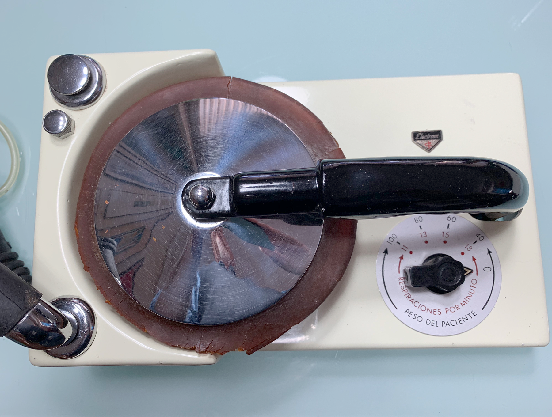 Pulmomán. Respiración articificial